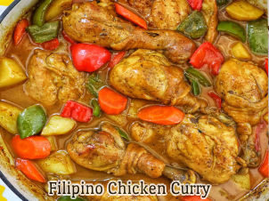 Authentic Filipino Chicken Curry Recipe with Coconut Milk 2 Curry